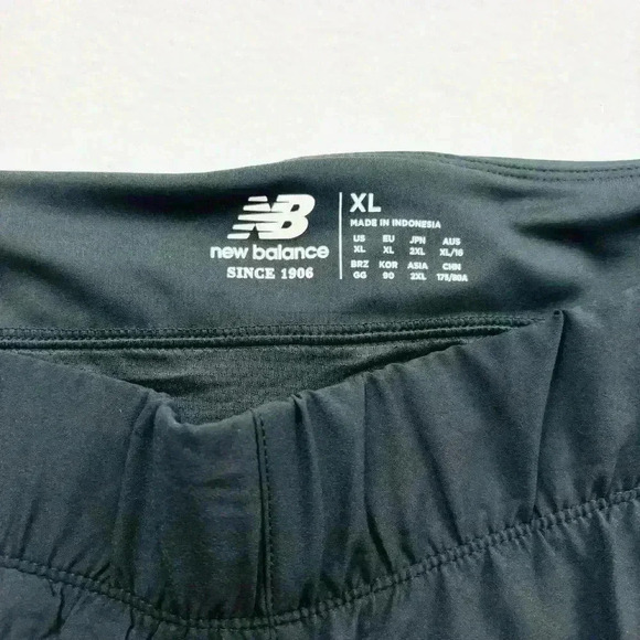 NWT New Balance Women's Black Impact 3” Lined Thick Waist Running Short Size XL - Picture 12 of 15